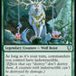 (214/361) Magic The Gathering Commander Legends Single: Anara, Wolvid Familiar Holo Uncommon