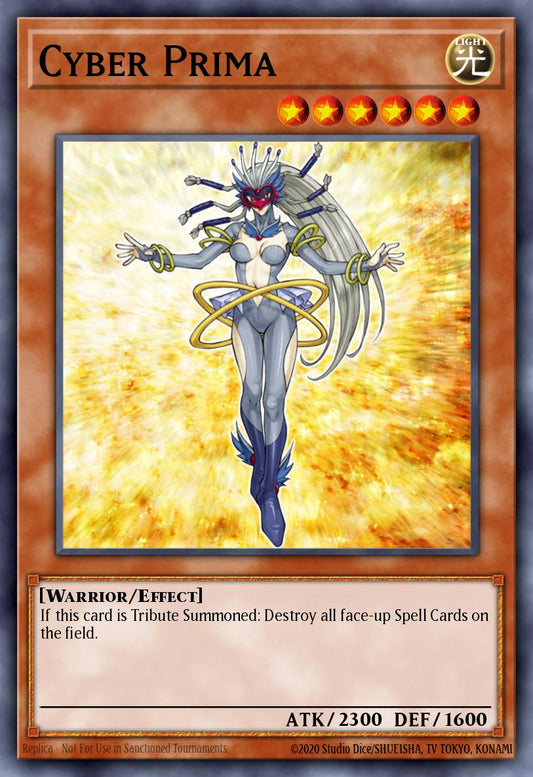 (017) YuGiOh TCG BPW2: Battle Pack 2: War of the Giants - Round 2 Single: Cyber Prima  Super Rare