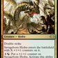 (215/332) Magic The Gathering Double Masters Single: Savageborn Hydra  Rare