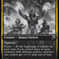 (216) Magic The Gathering Innistrad: Double Feature Single: Dawnhart Wardens Holo Uncommon