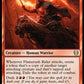 (216) Magic The Gathering Commander: The Lord of the Rings: Tales of Middle-earth Single: Flamerush Rider  Rare