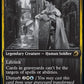 (217) Magic The Gathering Innistrad: Double Feature Single: Dennick, Pious Apprentice // Dennick, Pious Apparition  Rare