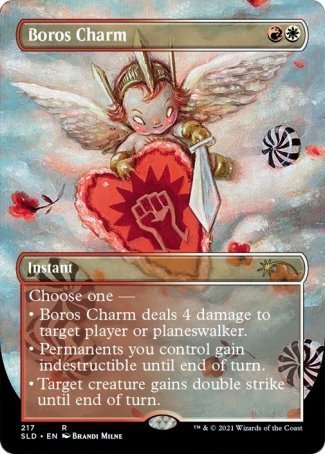 (217) Magic The Gathering Secret Lair Drop Series Single: Boros Charm Holo Rare