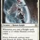 (217) Magic The Gathering Commander: March of the Machine Single: Worthy Knight  Rare