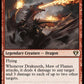 (218) Magic The Gathering Commander Masters Single: Drakuseth, Maw of Flames  Rare