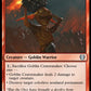 (218) Magic The Gathering Commander: The Lord of the Rings: Tales of Middle-earth Single: Goblin Cratermaker  Uncommon
