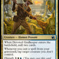 (218) Magic The Gathering Innistrad: Midnight Hunt Single: Devoted Grafkeeper // Departed Soulkeeper  Uncommon