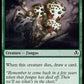 (218) Magic The Gathering Innistrad Remastered Single: Spore Crawler Holo Common