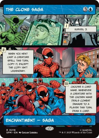 (219) Magic The Gathering Magic: The Gathering | Marvel's Spider-Man: Extras Single: The Clone Saga Holo Rare