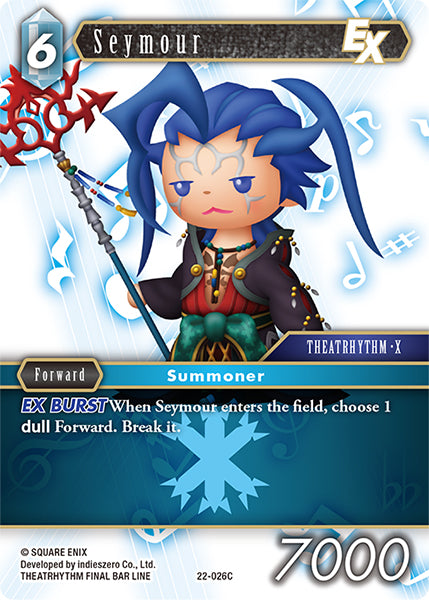 (026) Final Fantasy TCG Hidden Hope Single: Seymour (22-026) Holo Common