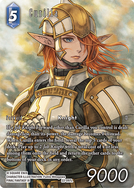 (097) Final Fantasy TCG Hidden Hope Single: Curilla (22-097) (V.2) Holo Legend