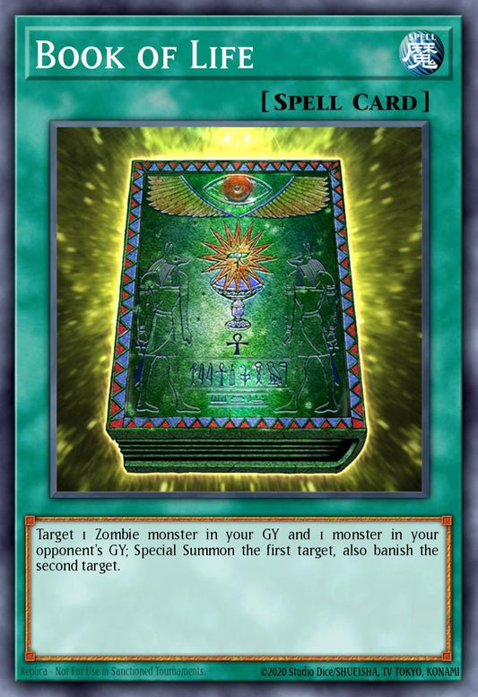 (230) YuGiOh TCG DB2: Dark Beginning 2 Single: Book of Life  Super Rare