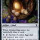 (220/269) Magic The Gathering Throne of Eldraine Single: Golden Egg Holo Common