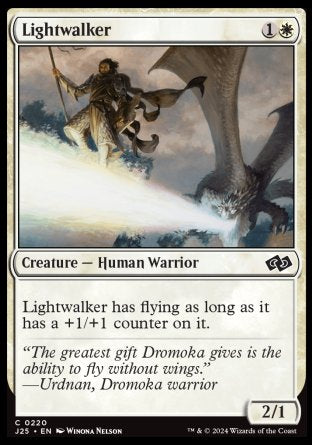 (220) Magic The Gathering Foundations Jumpstart Single: Lightwalker  Common