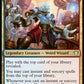 (220/322) Magic The Gathering Commander: Ikoria Single: Melek, Izzet Paragon  Rare