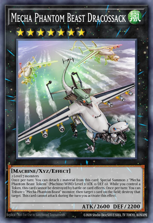(030) YuGiOh TCG MP14: 2014 Mega-Tins Mega-Pack Single: Mecha Phantom Beast Dracossack  Secret Rare