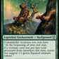 (221) Magic The Gathering Commander Legends: Battle for Baldur's Gate Single: Cloakwood Hermit Holo Uncommon