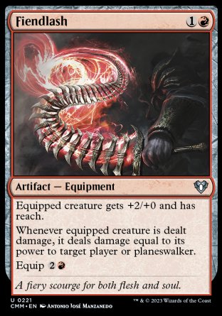 (221) Magic The Gathering Commander Masters Single: Fiendlash  Uncommon