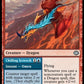 (221) Magic The Gathering Tarkir: Dragonstorm Single: Runescale Stormbrood // Chilling Screech  Uncommon