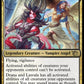 (222) Magic The Gathering March of the Machine Single: Drana and Linvala Holo Rare