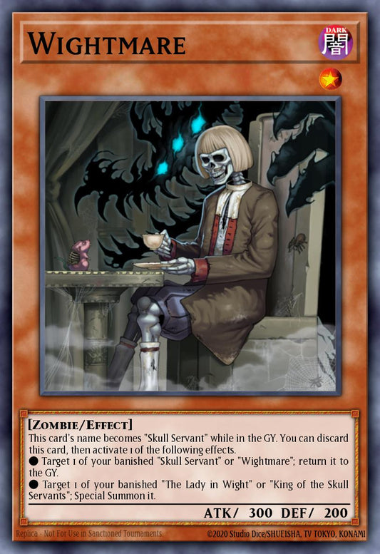 (065) YuGiOh TCG DUOV: Duel Overload Single: Wightmare  Ultra Rare