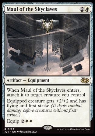 (223) Magic The Gathering Foundations Jumpstart Single: Maul of the Skyclaves  Rare
