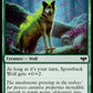 (223) Magic The Gathering Innistrad: Crimson Vow Single: Sporeback Wolf Holo Common