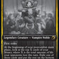 (223) Magic The Gathering Innistrad: Double Feature Single: Florian, Voldaren Scion  Rare