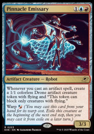 (223) Magic The Gathering Edge of Eternities: Promos Single: Pinnacle Emissary (V.2)  Rare