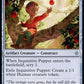 (223/269) Magic The Gathering Throne of Eldraine Single: Inquisitive Puppet Holo Uncommon