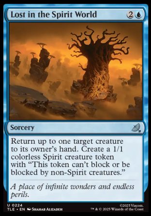 (224) Magic The Gathering Magic: The Gathering | Avatar: The Last Airbender: Eternal Single: Lost in the Spirit World Holo Uncommon
