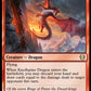 (224) Magic The Gathering Commander: The Lord of the Rings: Tales of Middle-earth Single: Knollspine Dragon  Rare