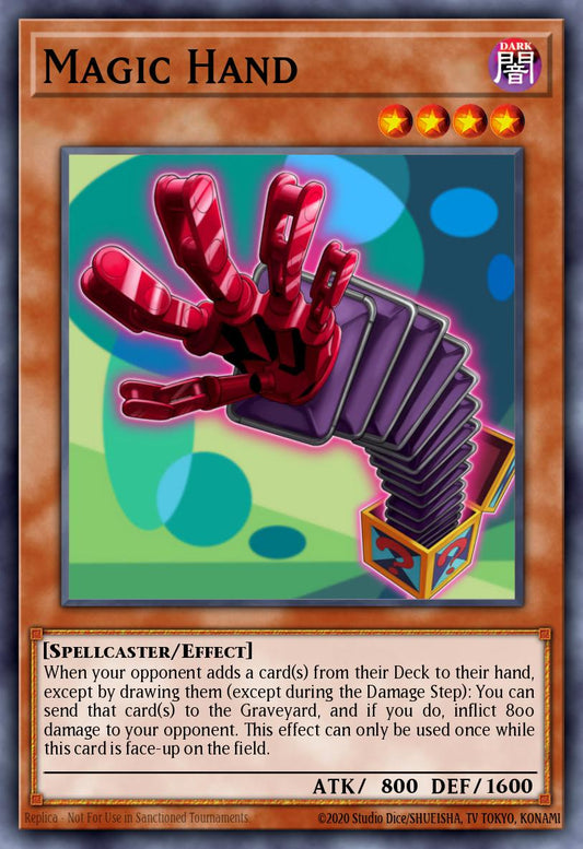(047) YuGiOh TCG DLCS: Dragons of Legend: The Complete Series Single: Magic Hand  Common