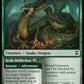 (225) Magic The Gathering Commander Legends: Battle for Baldur's Gate Single: Dread Linnorm // Scale Deflection Holo Common