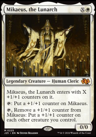 (225) Magic The Gathering Foundations Jumpstart Single: Mikaeus, the Lunarch  Mythic