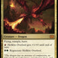(225) Magic The Gathering Double Masters 2022 Single: Hellkite Overlord Holo Mythic