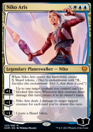 (225) Magic The Gathering Kaldheim: Promos Single: Niko Aris (V.2) Holo Mythic