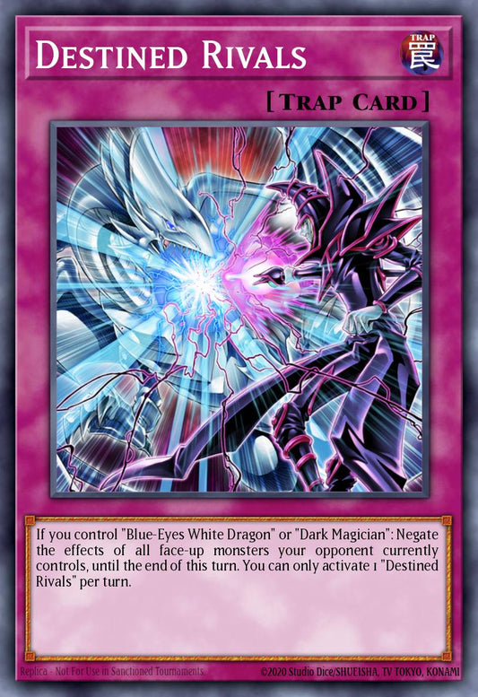 (248) YuGiOh TCG MP20: 2020 Tin of Lost Memories Mega Pack Single: Destined Rivals  Ultra Rare