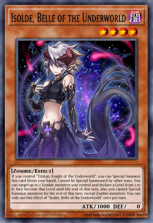 (010) YuGiOh TCG PGL2: Premium Gold 2 Single: Isolde, Belle of the Underworld  Gold Secret Rare