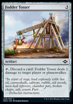 (226) Magic The Gathering Modern Horizons 2 Single: Fodder Tosser  Common