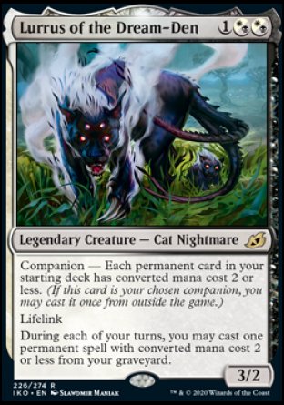 (226) Magic The Gathering Ikoria: Lair of Behemoths: Promos Single: Lurrus of the Dream-Den (V.2) Holo Rare