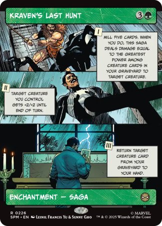 (226) Magic The Gathering Magic: The Gathering | Marvel's Spider-Man: Extras Single: Kraven's Last Hunt  Rare
