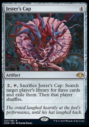 (227) Magic The Gathering Dominaria Remastered Single: Jester's Cap  Rare
