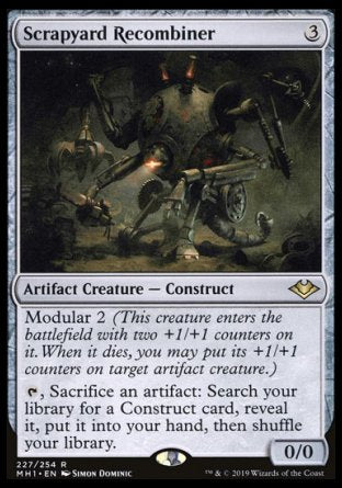 (227/254) Magic The Gathering Modern Horizons Single: Scrapyard Recombiner  Rare