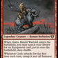 (227) Magic The Gathering Commander Masters Single: Godo, Bandit Warlord Holo Rare
