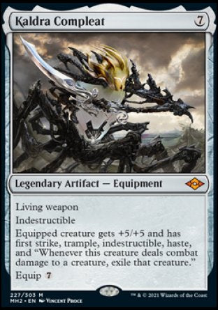 (227) Magic The Gathering Modern Horizons 2 Single: Kaldra Compleat  Mythic