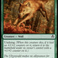 (227) Magic The Gathering Innistrad Remastered Single: Young Wolf  Common