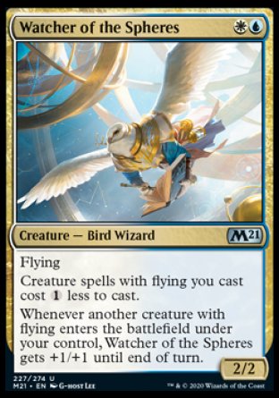 (227) Magic The Gathering Core 2021 Single: Watcher of the Spheres  Uncommon