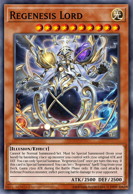 (017) YuGiOh TCG ALIN: Alliance Insight Single: Regenesis Lord (V.1 - Ultra Rare)  Ultra Rare
