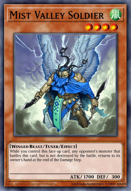 (058) YuGiOh TCG HAC1: Hidden Arsenal: Chapter 1 Single: Mist Valley Soldier (V.2 - Parallel Rare)  Parallel Rare